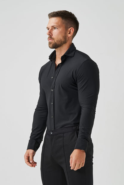 Legend London Shirt TECHNICAL SHIRT - BLACK