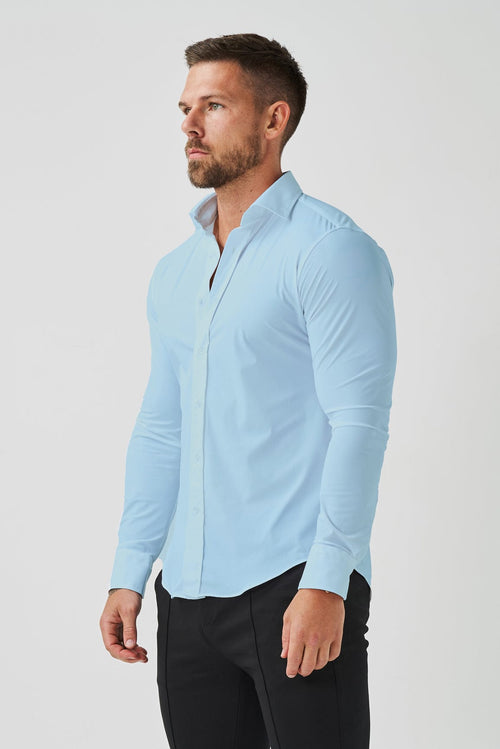 Legend London Shirt TECHNICAL SHIRT - LIGHT BLUE