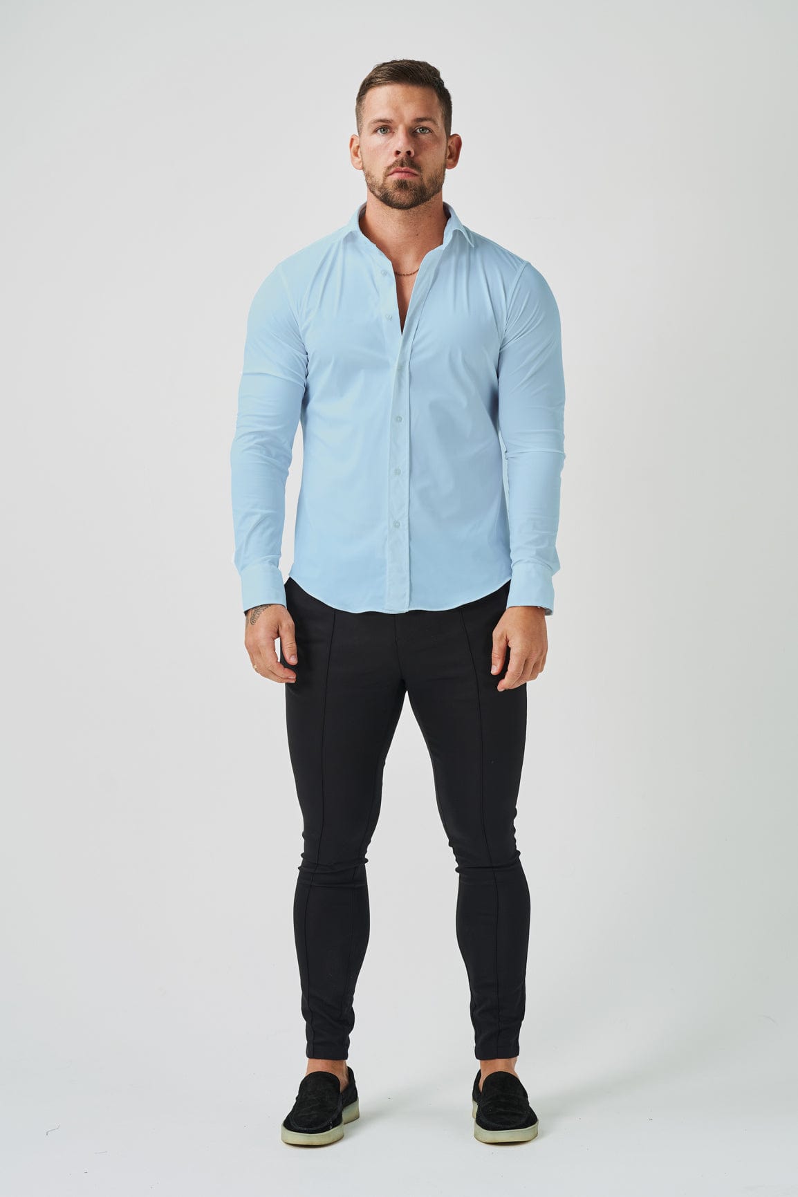 Legend London Shirt TECHNICAL SHIRT - LIGHT BLUE