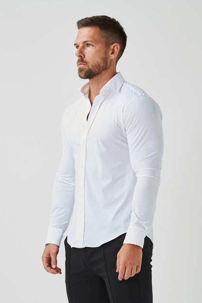 Legend London Shirt TECHNICAL SHIRT - WHITE