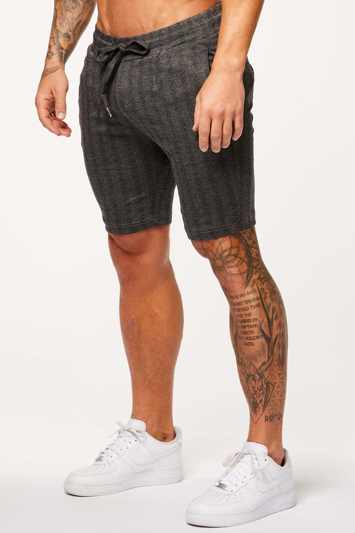 SMART JOGGER SHORT-CARBON