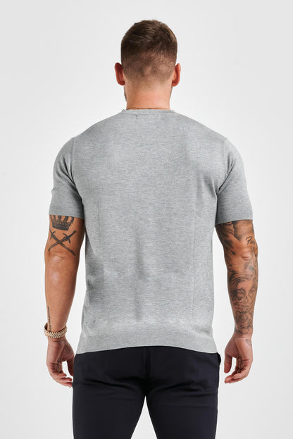 Legend London T-SHIRT KNIT T-SHIRT - GREY