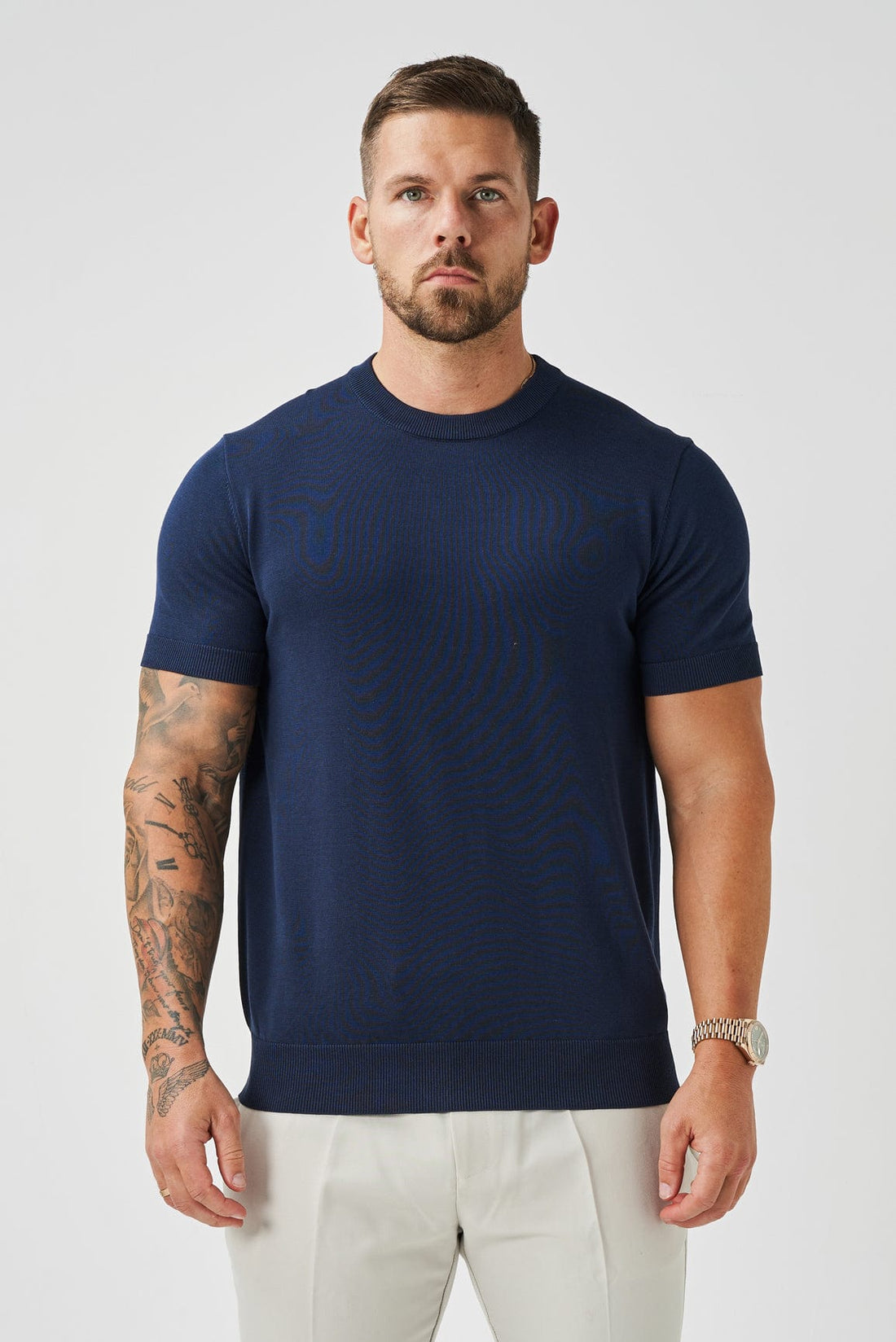 Legend London T-SHIRT KNIT T-SHIRT - NAVY