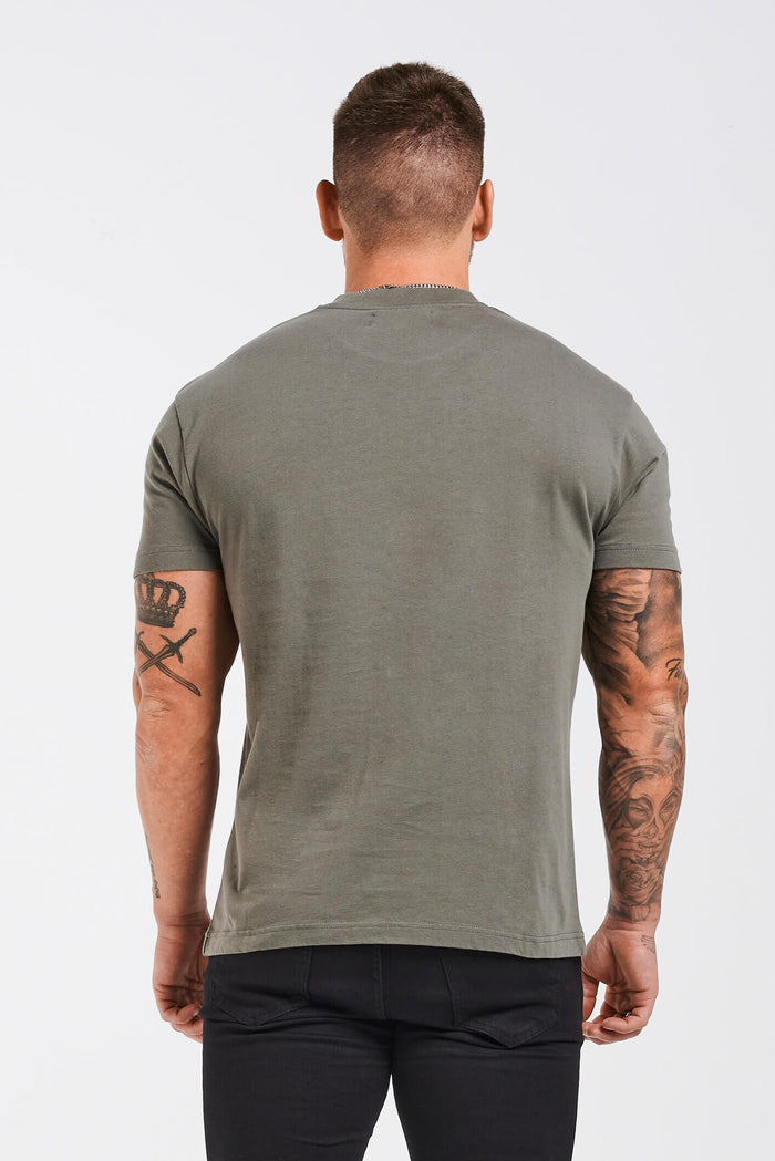 LEGEND* BASICS MUSCLE FIT T-Shirt – Anthrazit