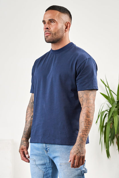 Legend London T-SHIRT LEGEND* OVERSIZED T-SHIRT - INDIGO NAVY