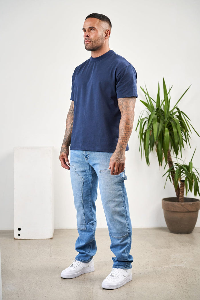 LEGEND* OVERSIZED T-SHIRT - INDIGO NAVY