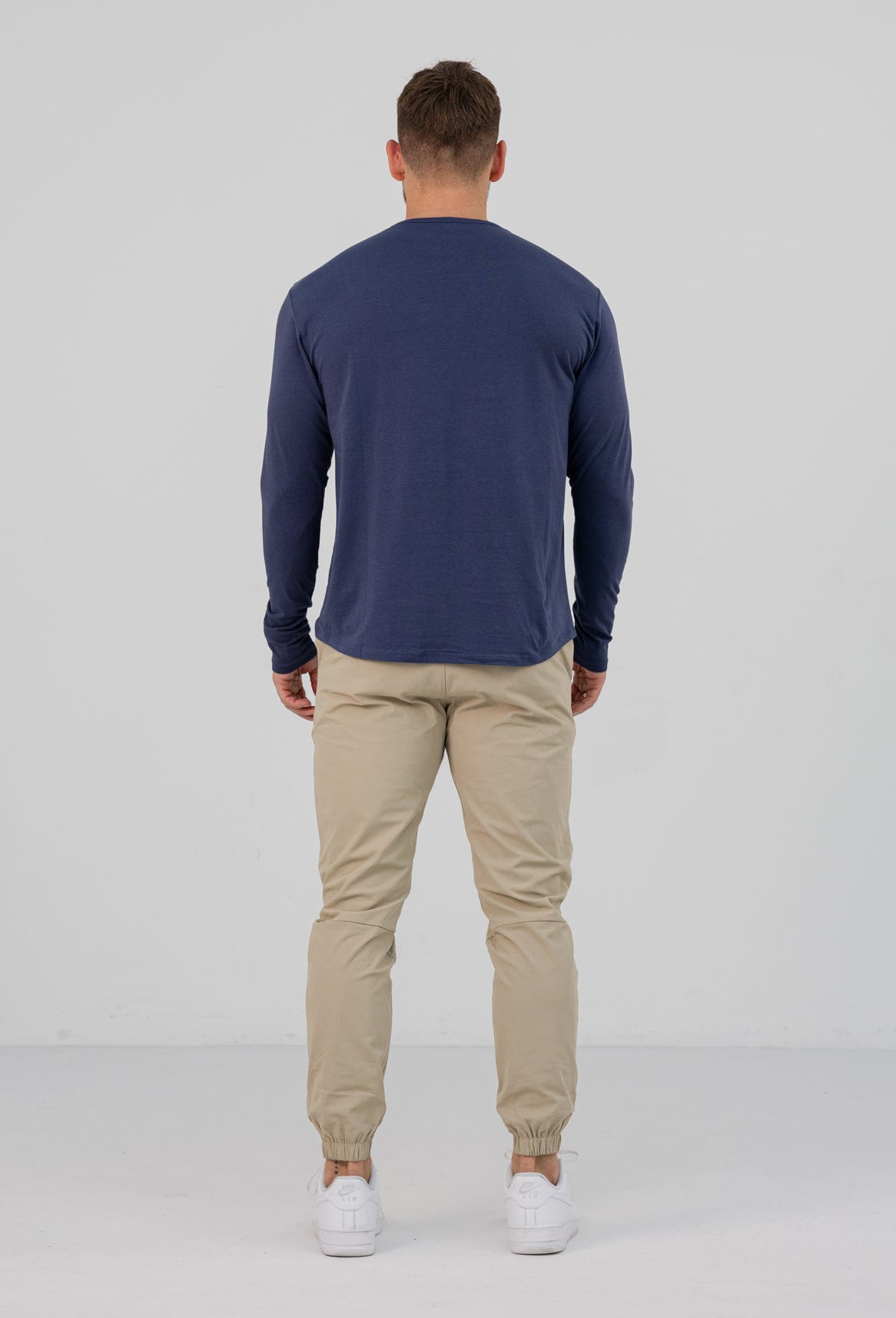 Legend London T-SHIRT LONG SLEEVE TOP - INDIGO NAVY