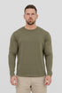 Legend London T-SHIRT LONG SLEEVE TOP - OLIVE