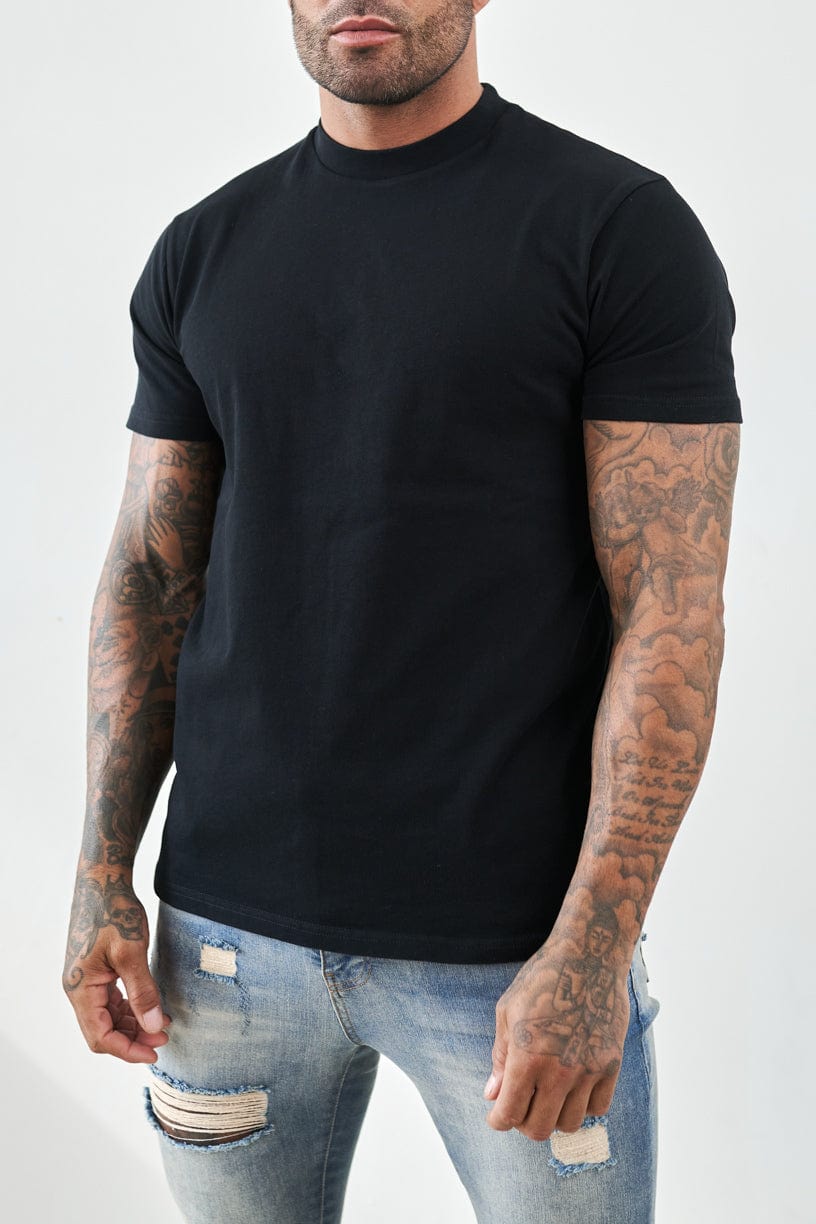 Legend London T-SHIRT PREMIUM BASICS T-SHIRT - BLACK