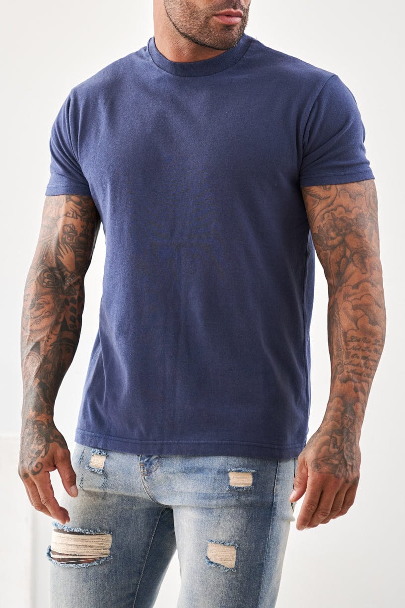 Legend London T-SHIRT PREMIUM BASICS T-SHIRT - INDIGO NAVY