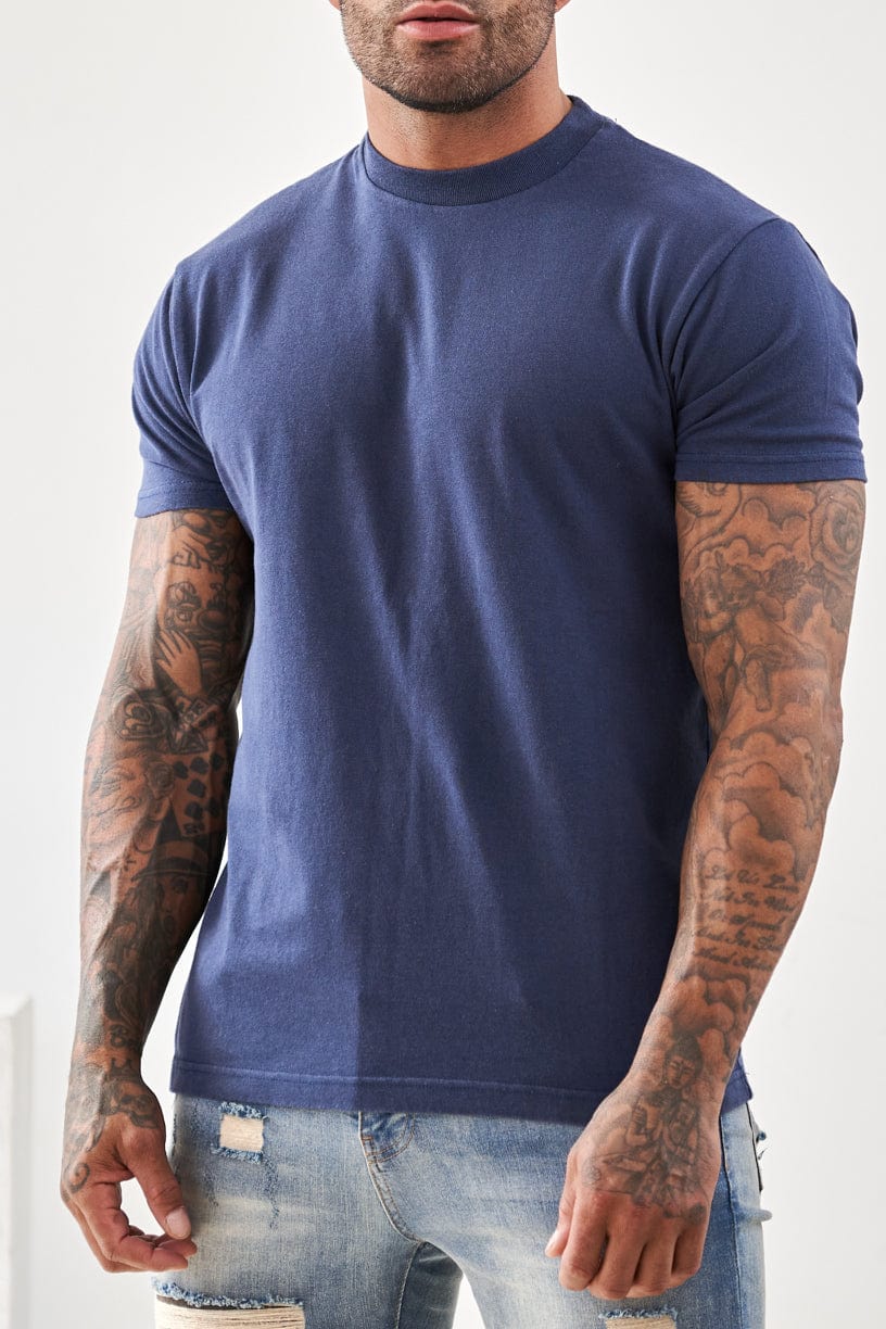 Legend London T-SHIRT PREMIUM BASICS T-SHIRT - INDIGO NAVY