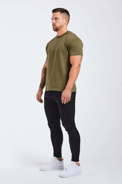 Legend London T-SHIRT PREMIUM BASICS T-SHIRT - OLIVE