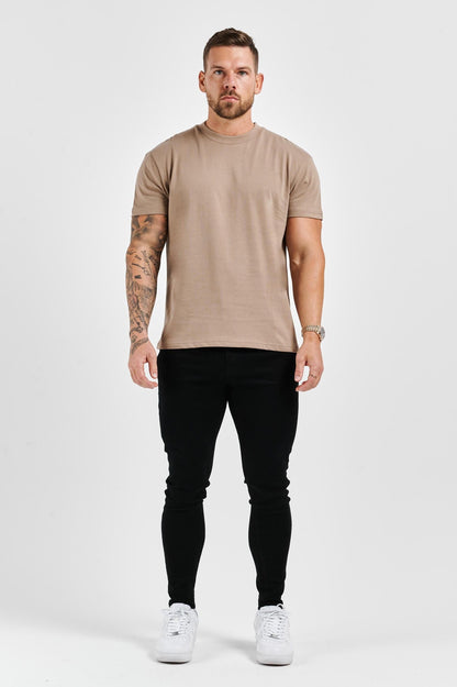 Legend London T-SHIRT PREMIUM BASICS T-SHIRT - TAUPE