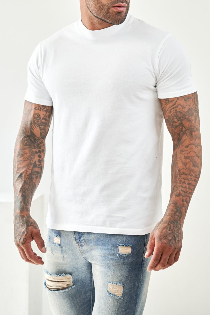 Legend London T-SHIRT PREMIUM BASICS T-SHIRT - WHITE