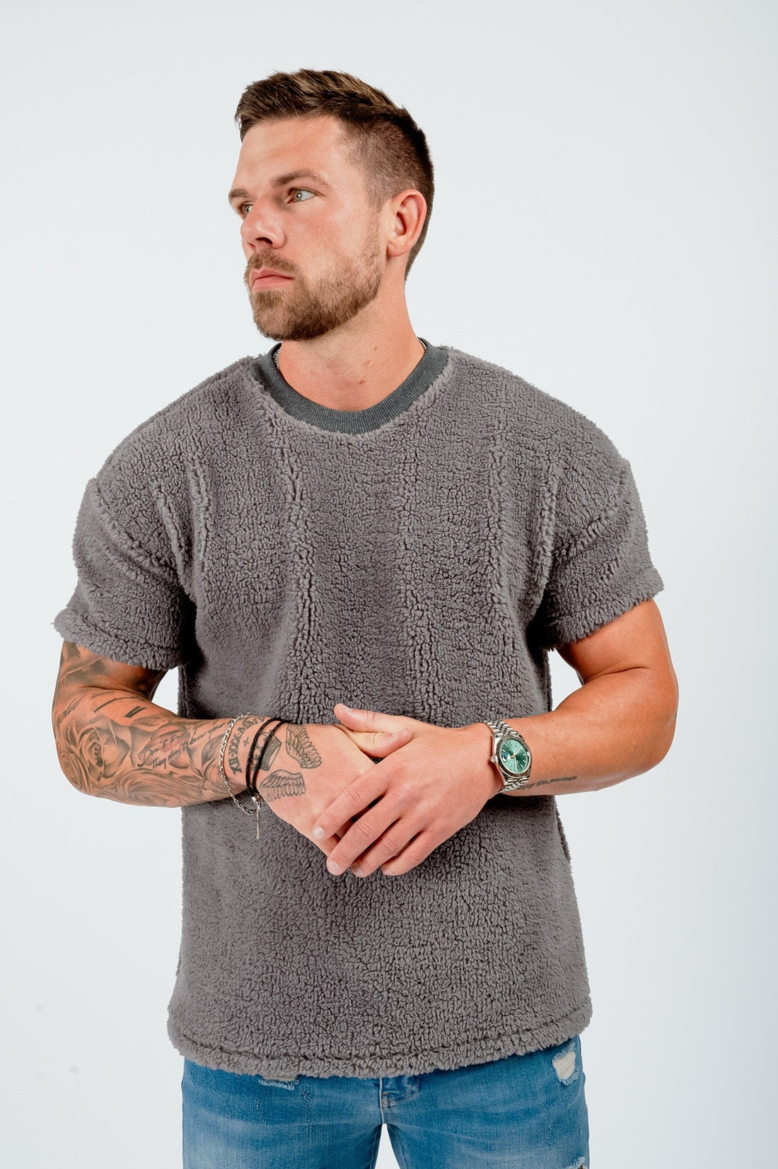 Legend London T-SHIRT TEDDY T-SHIRT - GREY