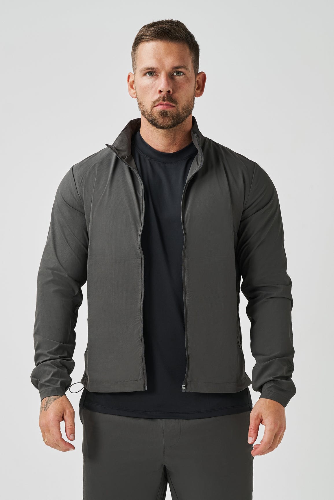 Legend London Tracksuits TRACKSUIT JACKET - DARK GREY