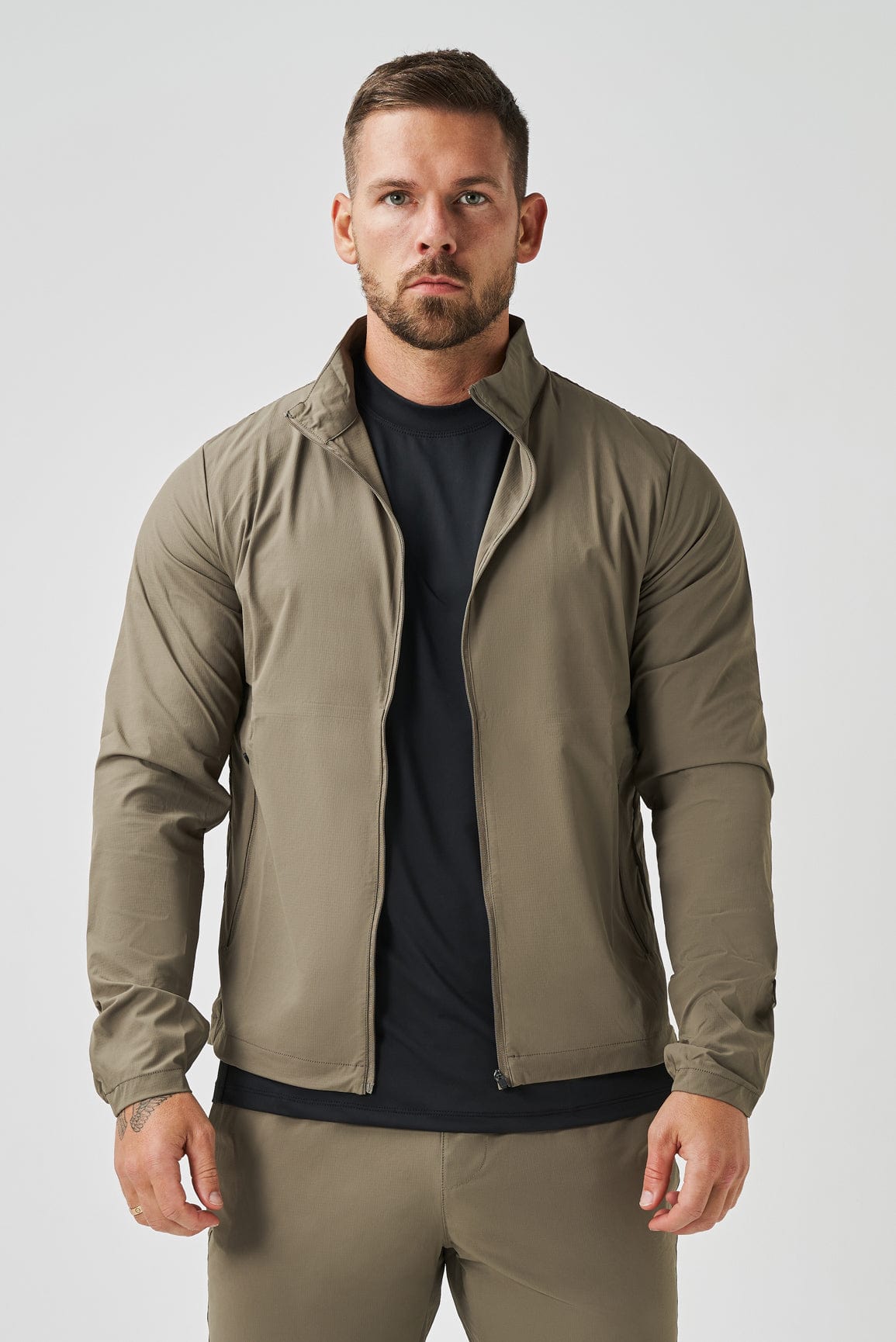 Legend London Tracksuits TRACKSUIT JACKET - KHAKI