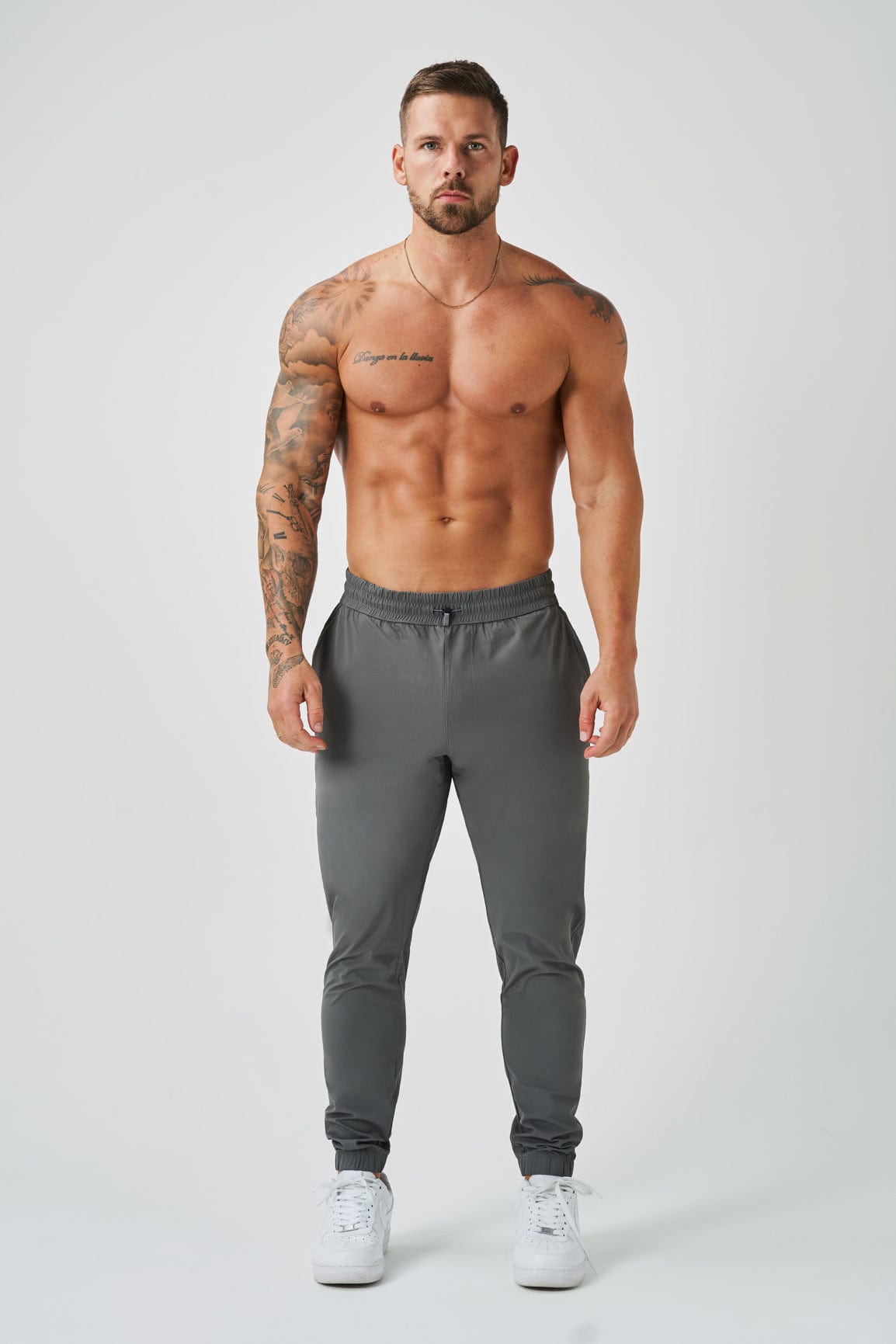 Legend London Tracksuits TRACKSUIT JOGGERS - LIGHT GREY