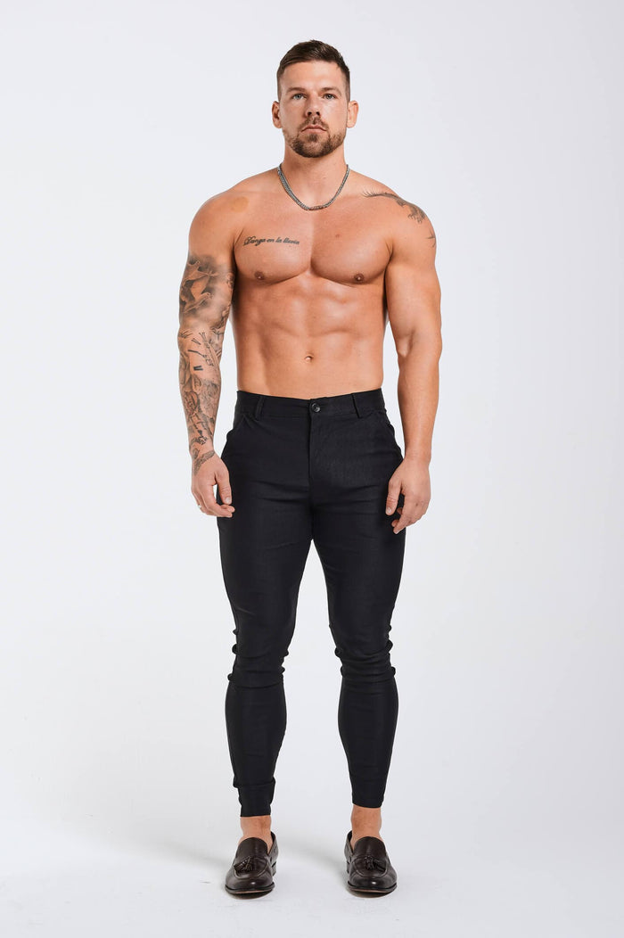 FLEX CHINO SLIM FIT – SCHWARZ