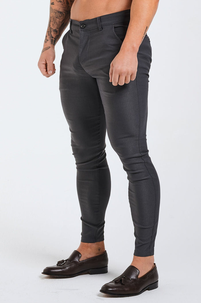 FLEX CHINO SLIM FIT-GRIS PROFUNDO