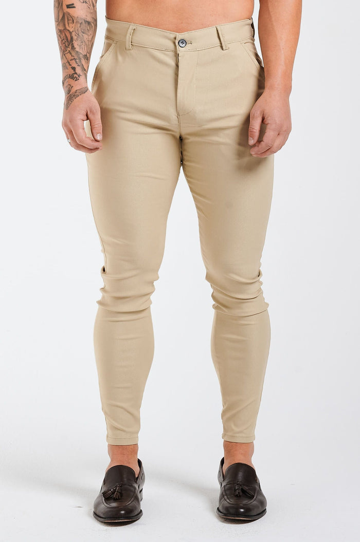 FLEX CHINO SLIM FIT - ZAND