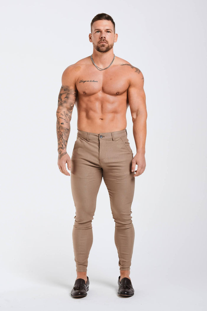 FLEX CHINO SLIM FIT – TAUPE