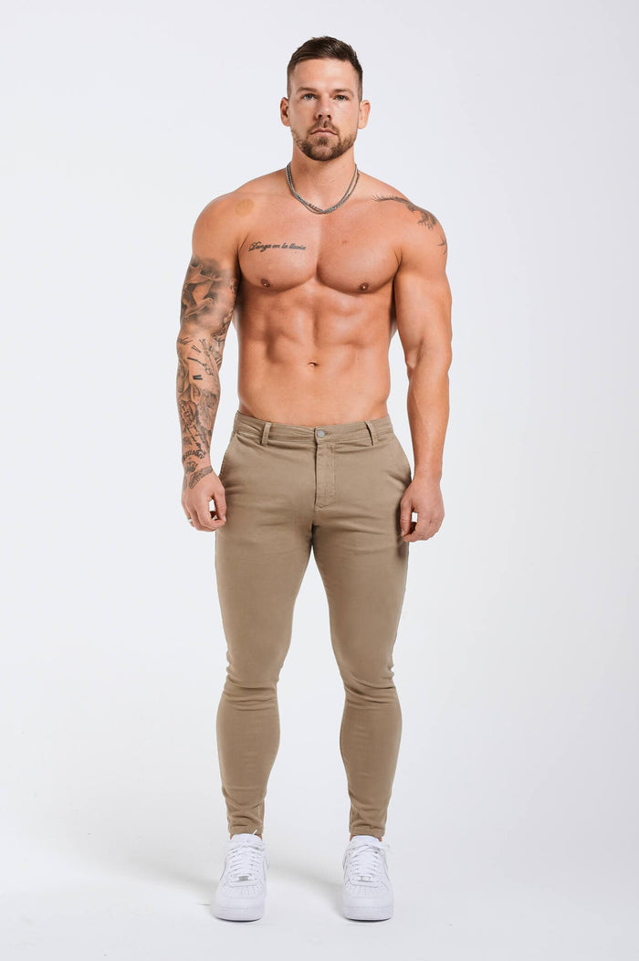 CHINO STRETCH EN SPRAY - SALVIA PROFUNDA