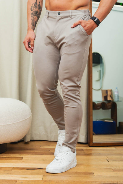 Legend London Trousers LUXE TROUSER - TAUPE