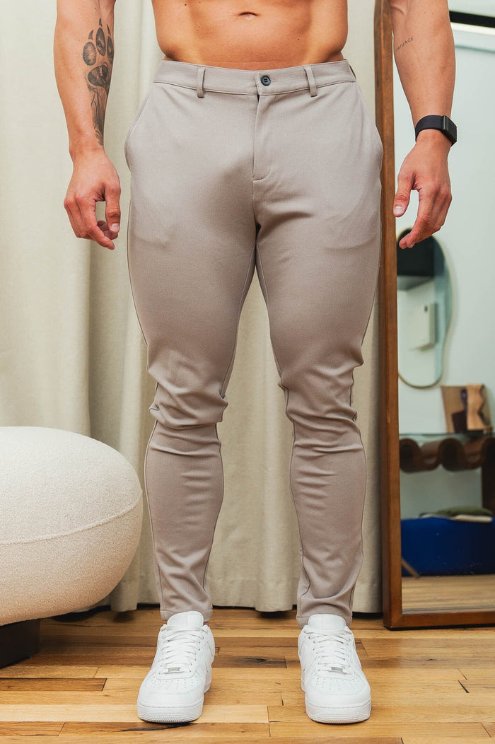 LUXE TROUSER - TAUPE