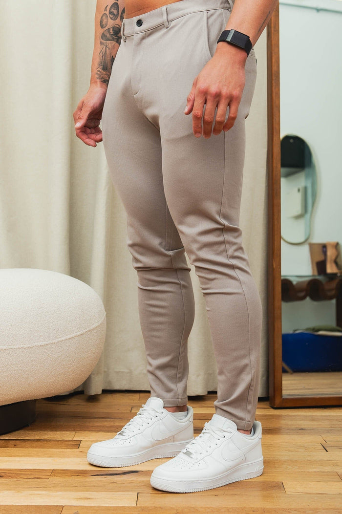 LUXE TROUSER - TAUPE