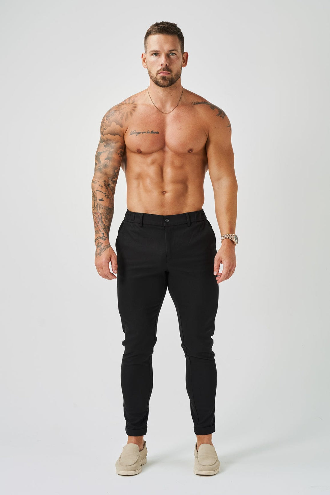 Legend London Trousers RESORT TROUSER - BLACK