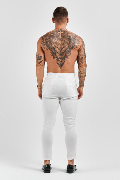 Legend London Trousers RESORT TROUSER - WHITE