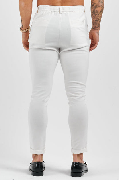 Legend London Trousers RESORT TROUSER - WHITE