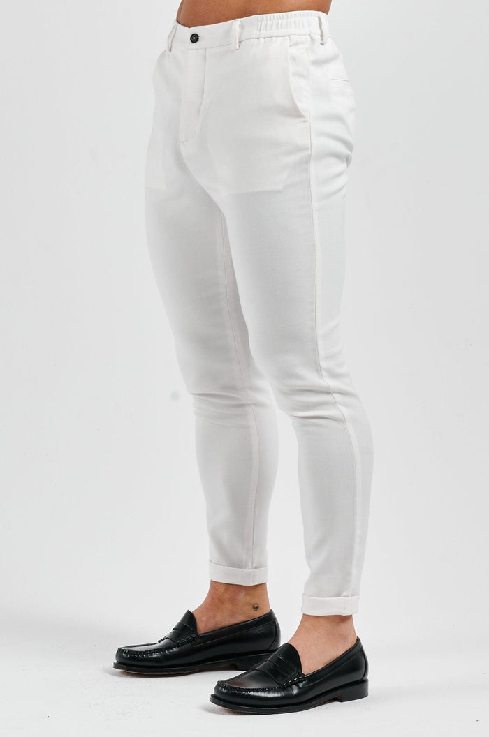 RESORT TROUSER - WHITE