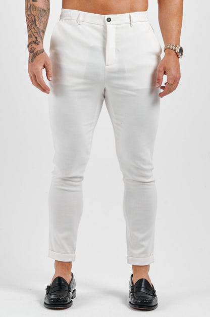 Legend London Trousers RESORT TROUSER - WHITE