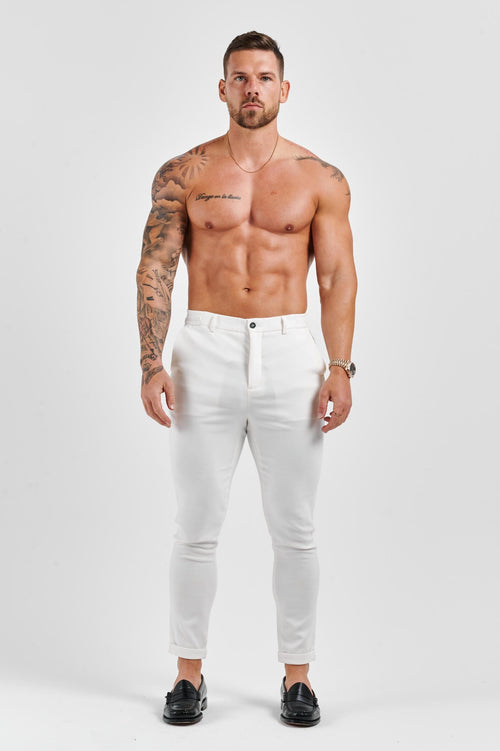 Legend London Trousers RESORT TROUSER - WHITE