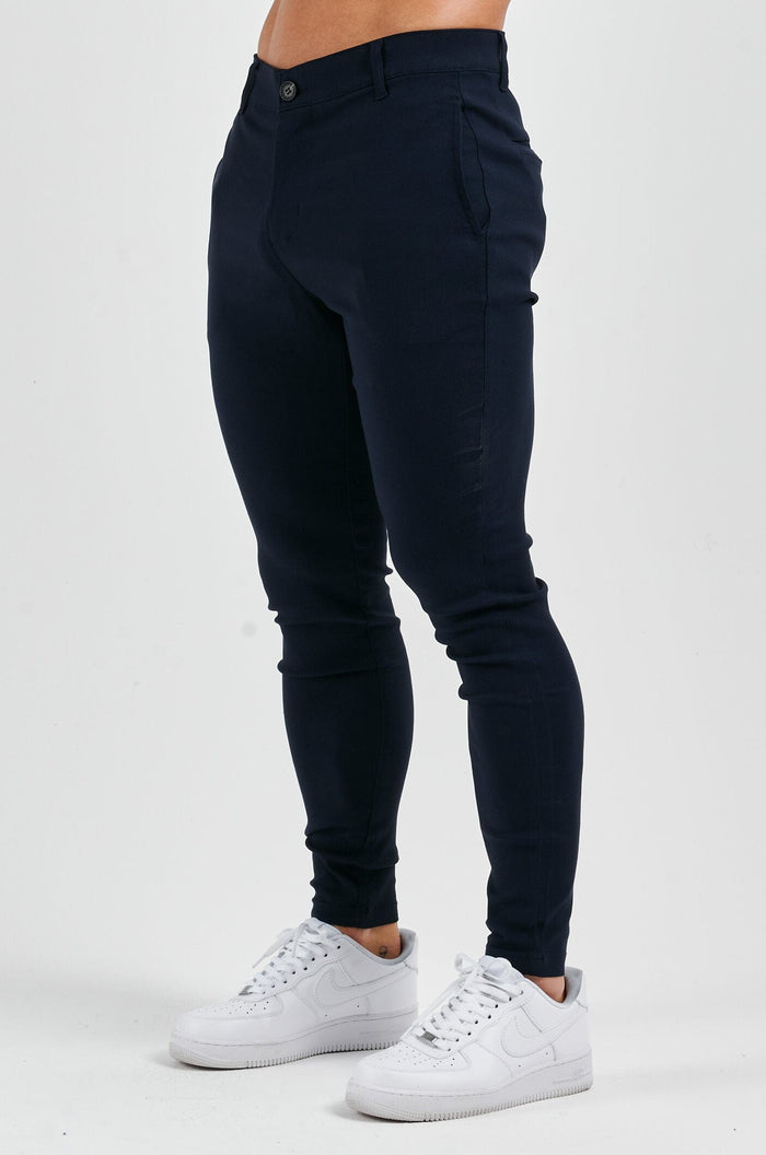 STRETCH COMFORT TROUSER - NAVY