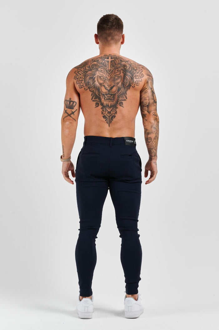 STRETCH COMFORT TROUSER - NAVY