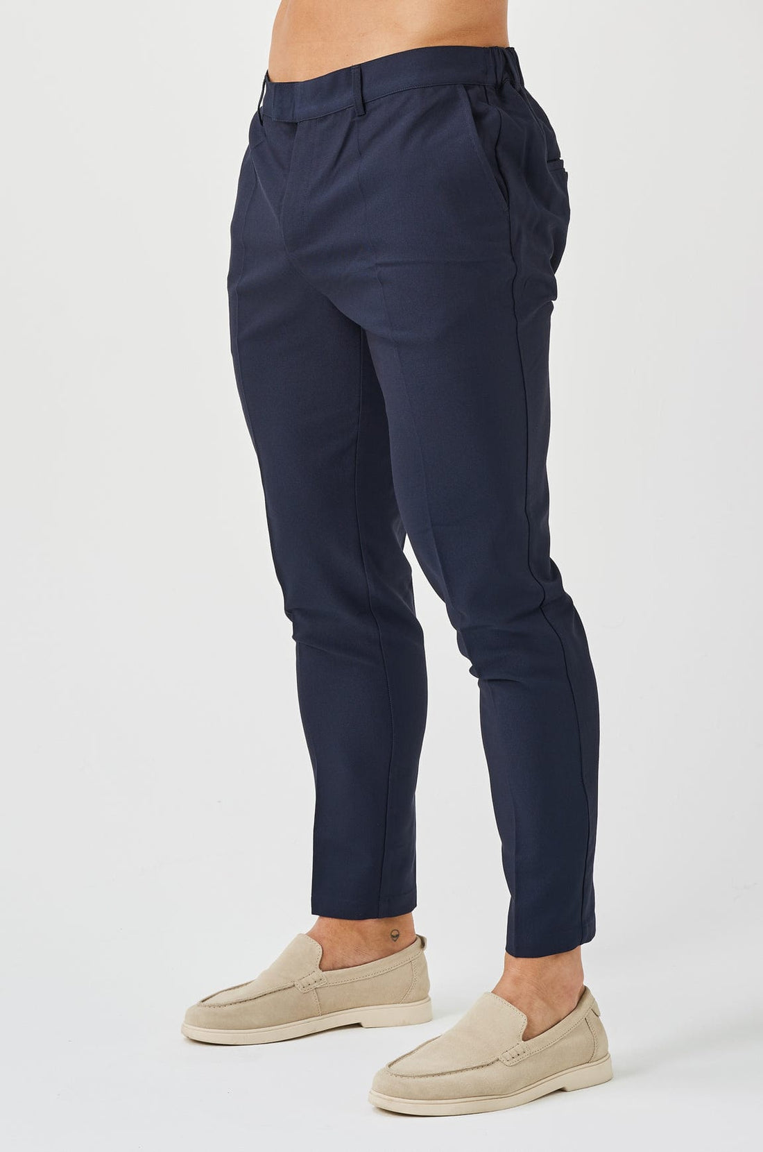 Legend London Trousers STRETCH WOVEN TROUSER - NAVY