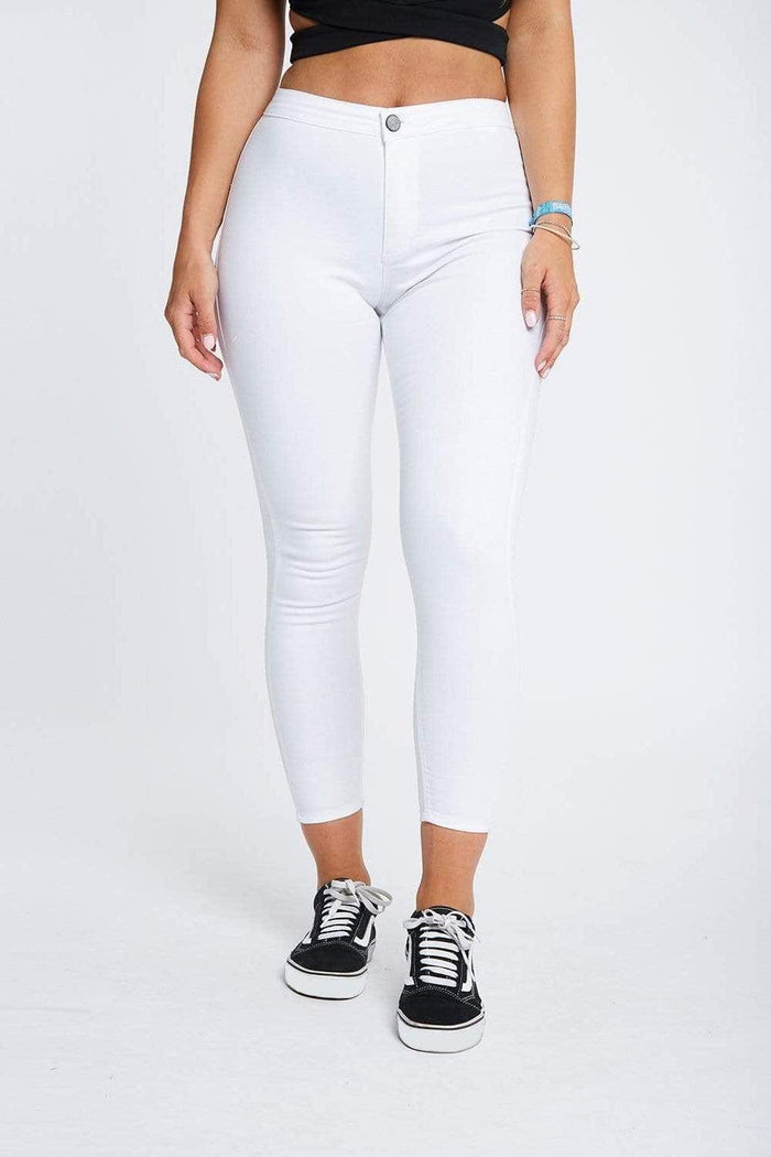 JEANS BLANCOS - SIN DESGARROS