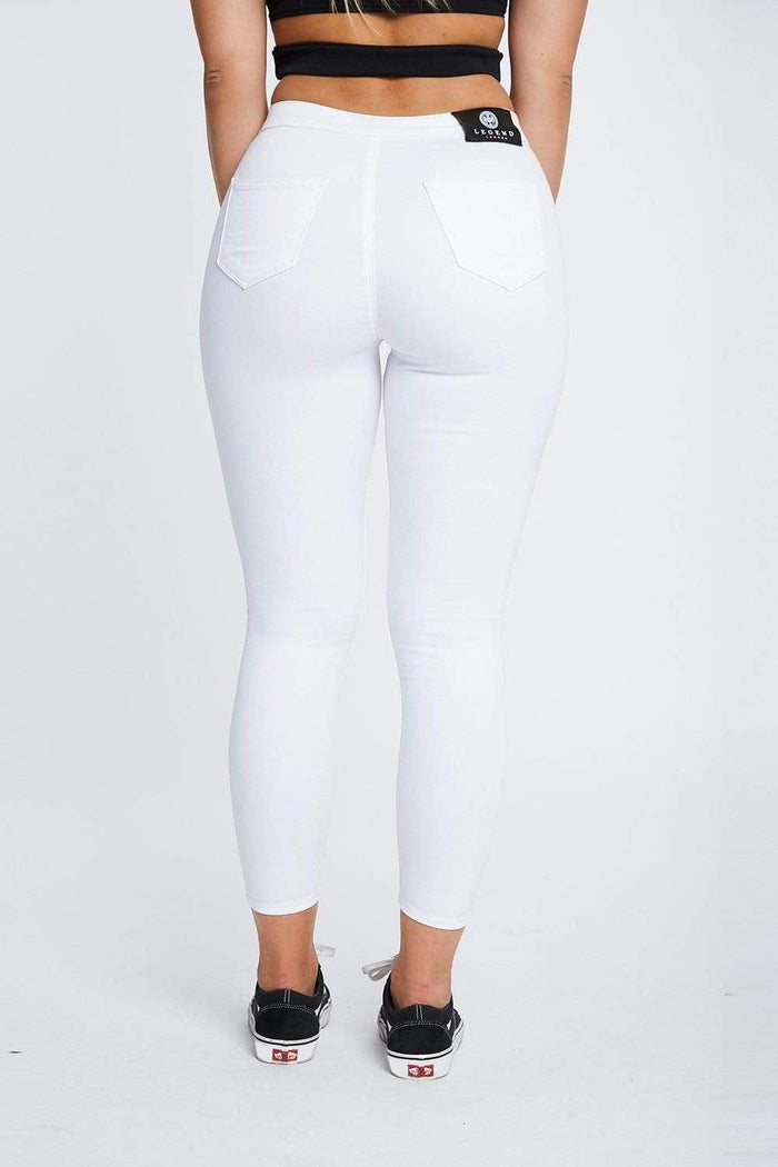 JEANS BLANCOS - SIN DESGARROS