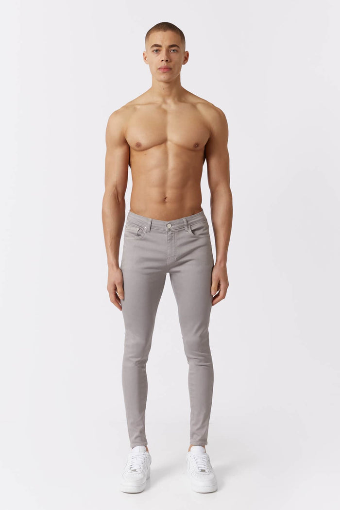 SKINNY FIT JEANS - ICE GREY