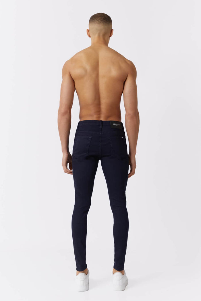 SKINNY FIT JEANS - NAVY