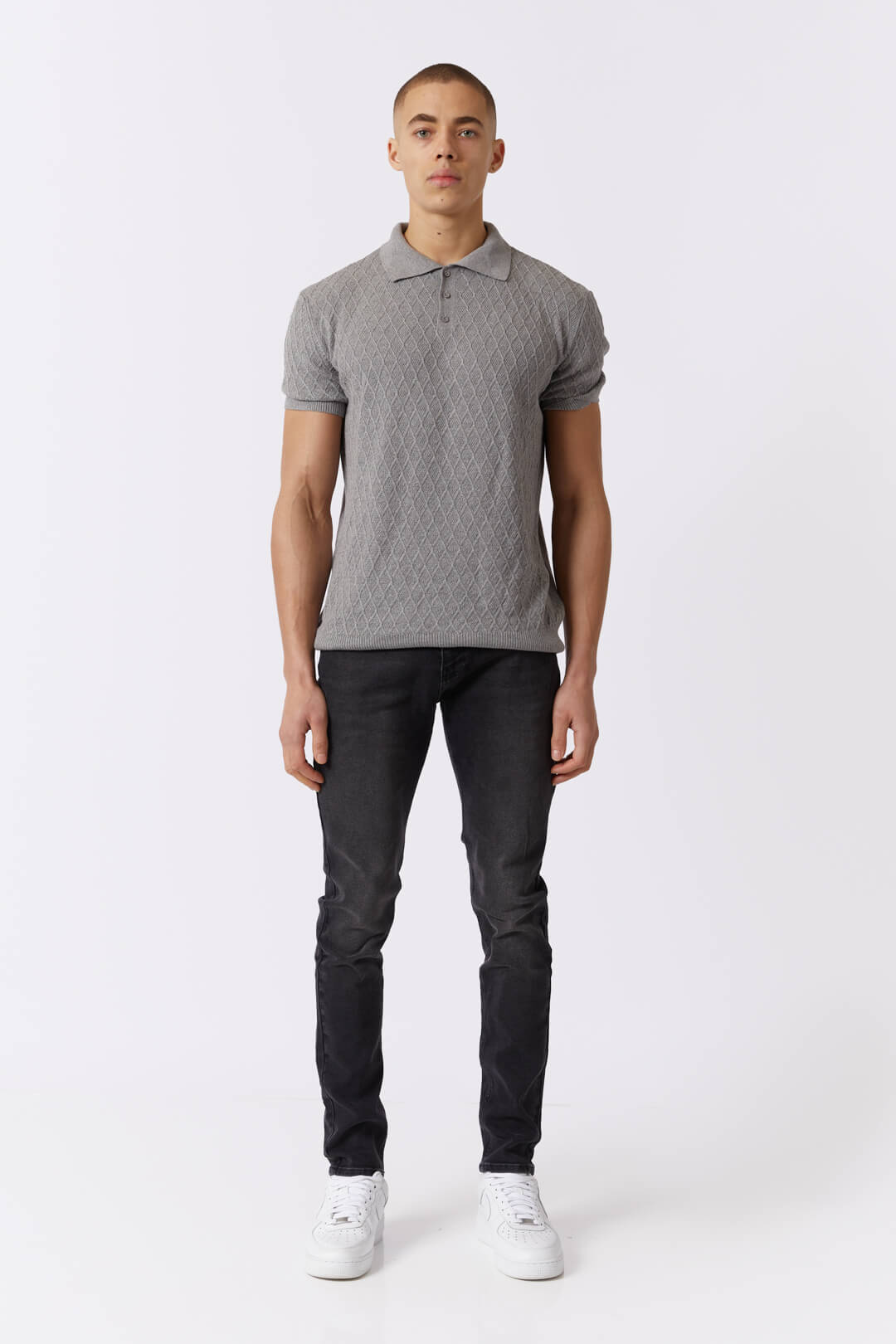 Legend London DIAMOND POLO - GREY