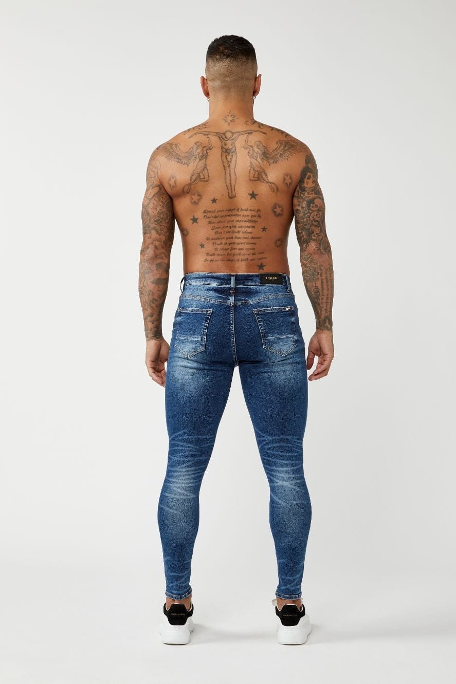 Spray on best sale skinny jeans men