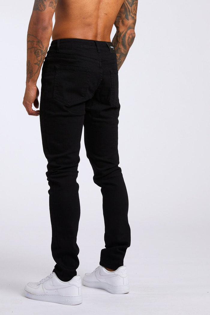 SKINNY FIT JEANS - BLACK