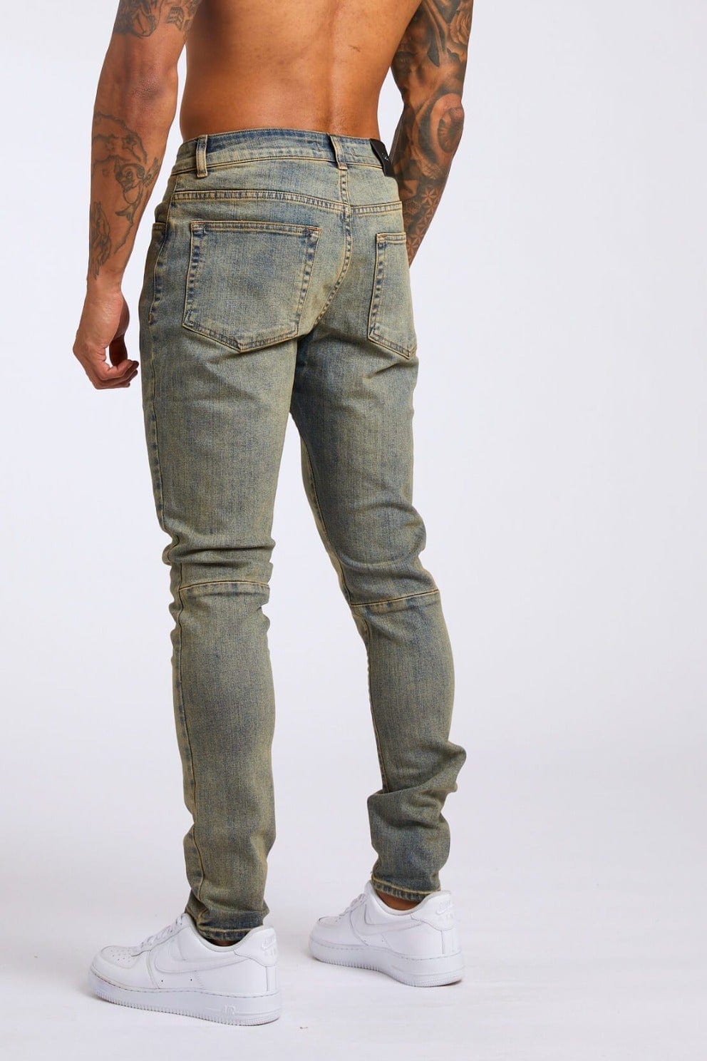 Men's Spray On Jeans  Super Skinny Fit Jeans - Legend London