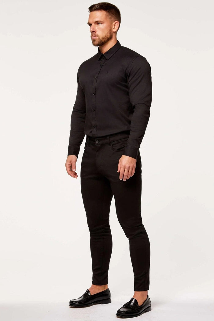 DRESS SHIRT - BLACK