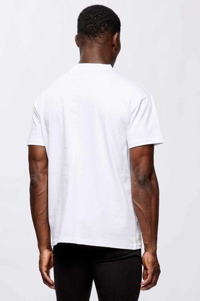 VARSITY L T-SHIRT - WHITE