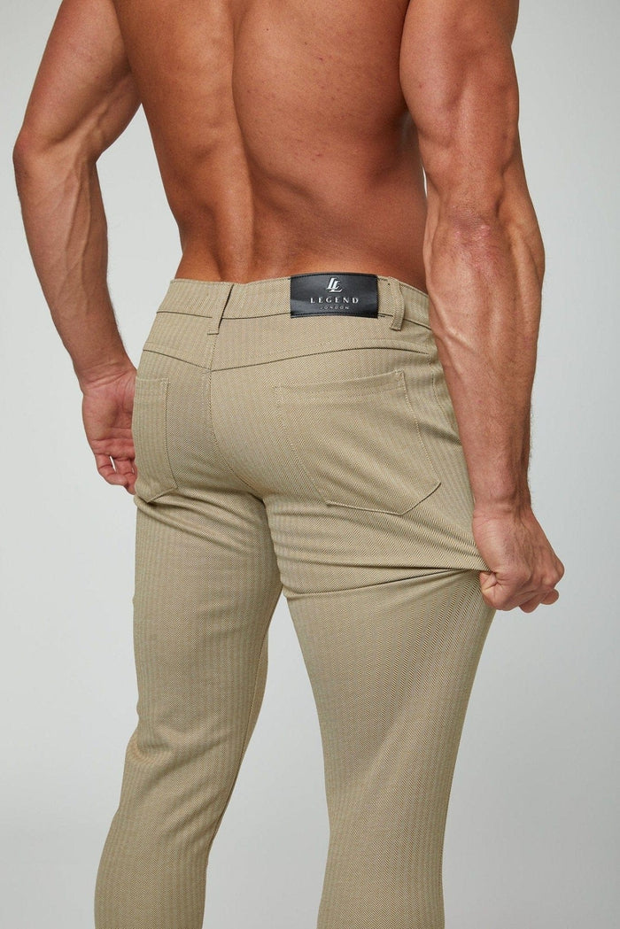 SPRAY-ON-BROEK - BEIGE